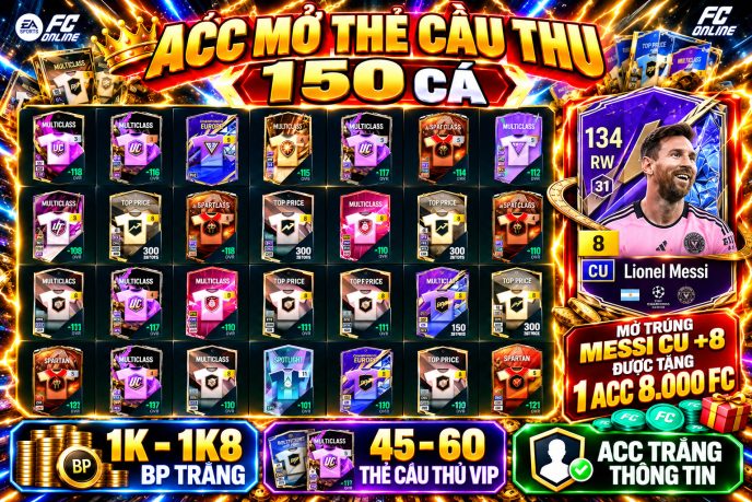 COMBO săn thưởng 150 cá