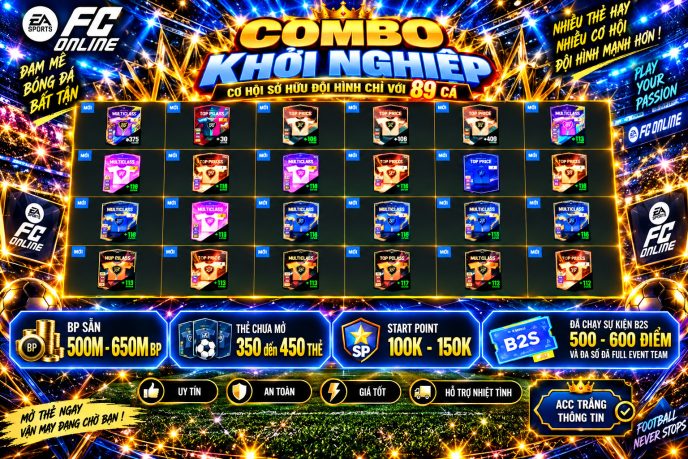 combo khởi nghiệp 89 cá